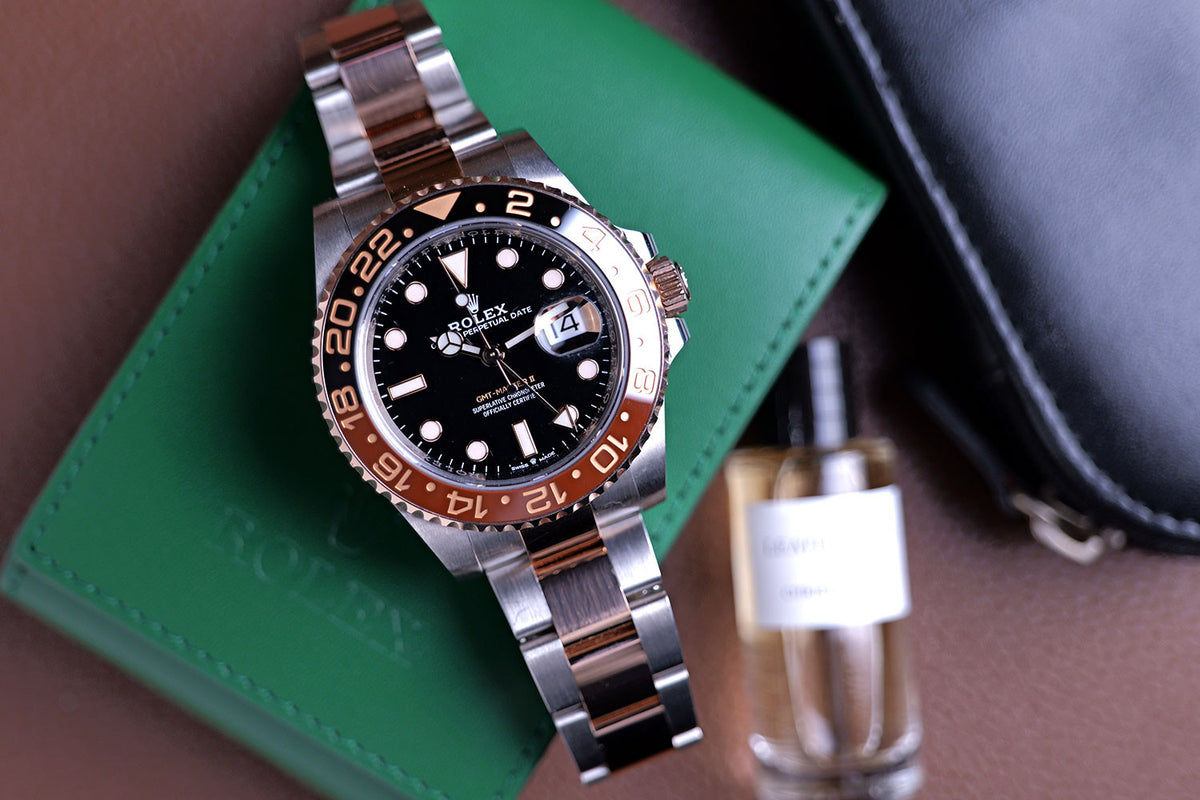 PRE-OWNED Rolex GMT-Master II "Rootbeer"
