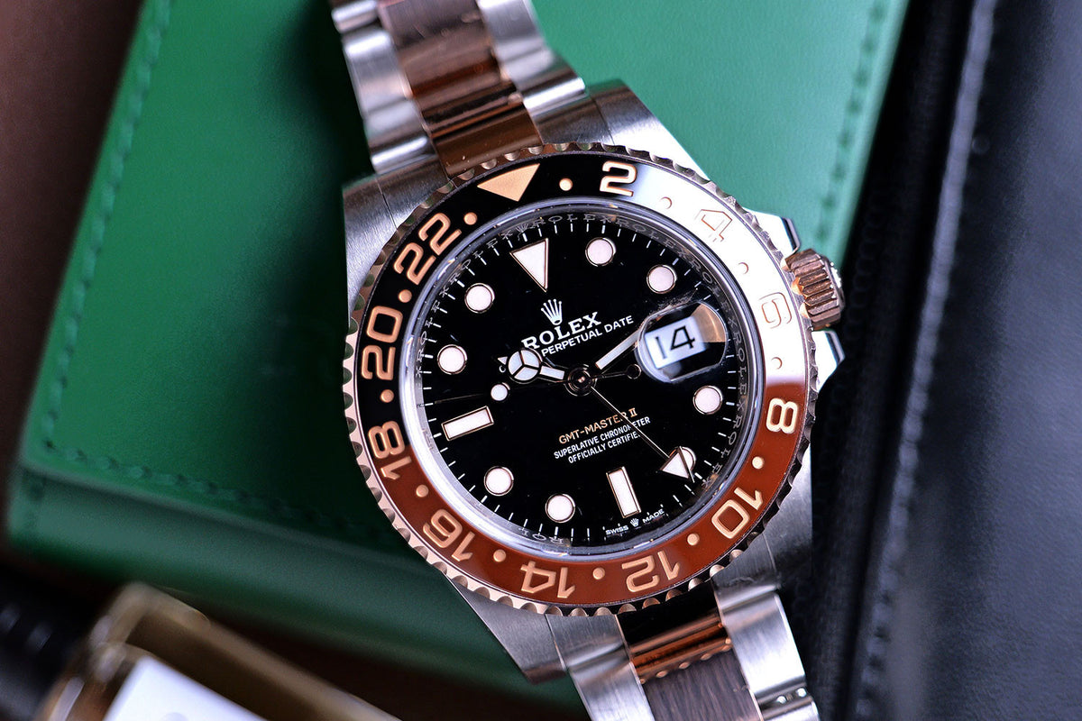 PRE-OWNED Rolex GMT-Master II "Rootbeer"