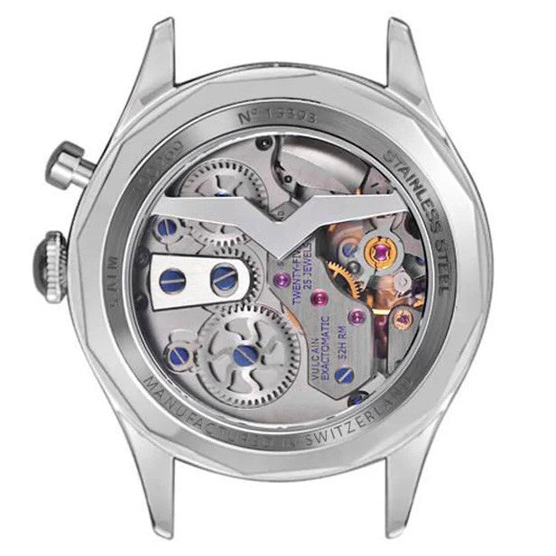 Vulcain Cricket Tradition 39mm Salmon & Black Strap