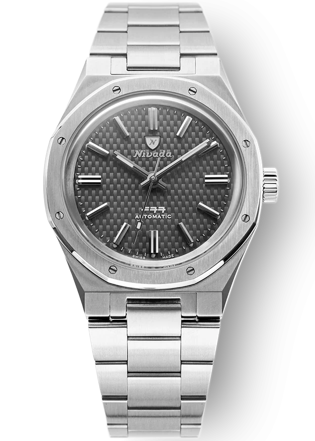 Nivada Grenchen F77 Titanium Anthracite
