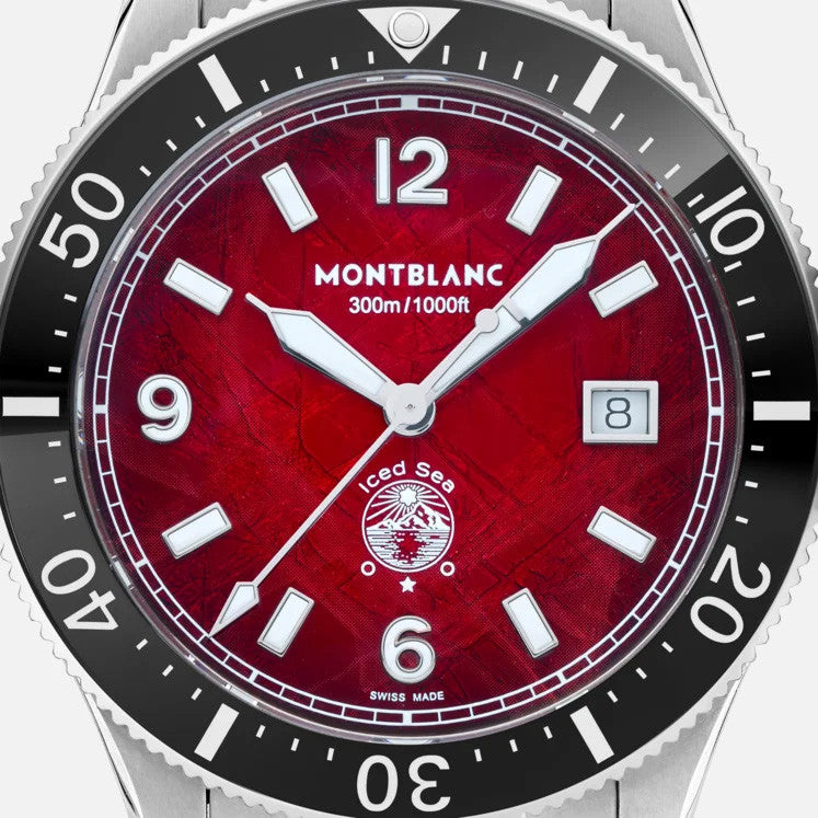 Montblanc Iced Sea Automatic Date Röd