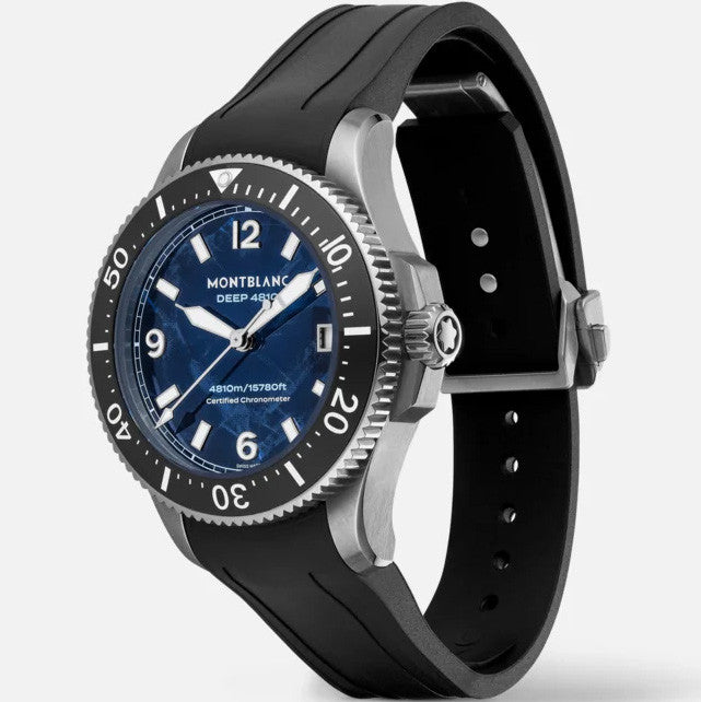 Montblanc Iced Sea 0 Oxygen Deep 4810 Blå