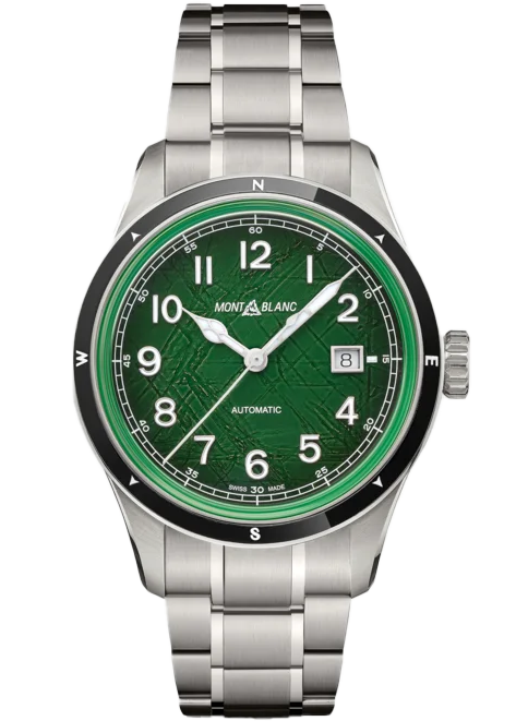 Montblanc 1858 Automatic Date 0 Oxygen Green