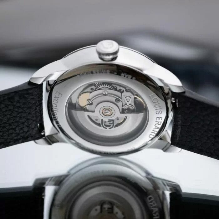 Louis Erard Petite Seconde Guilloché Anthracite Blue 39mm 34248AA21BVA150