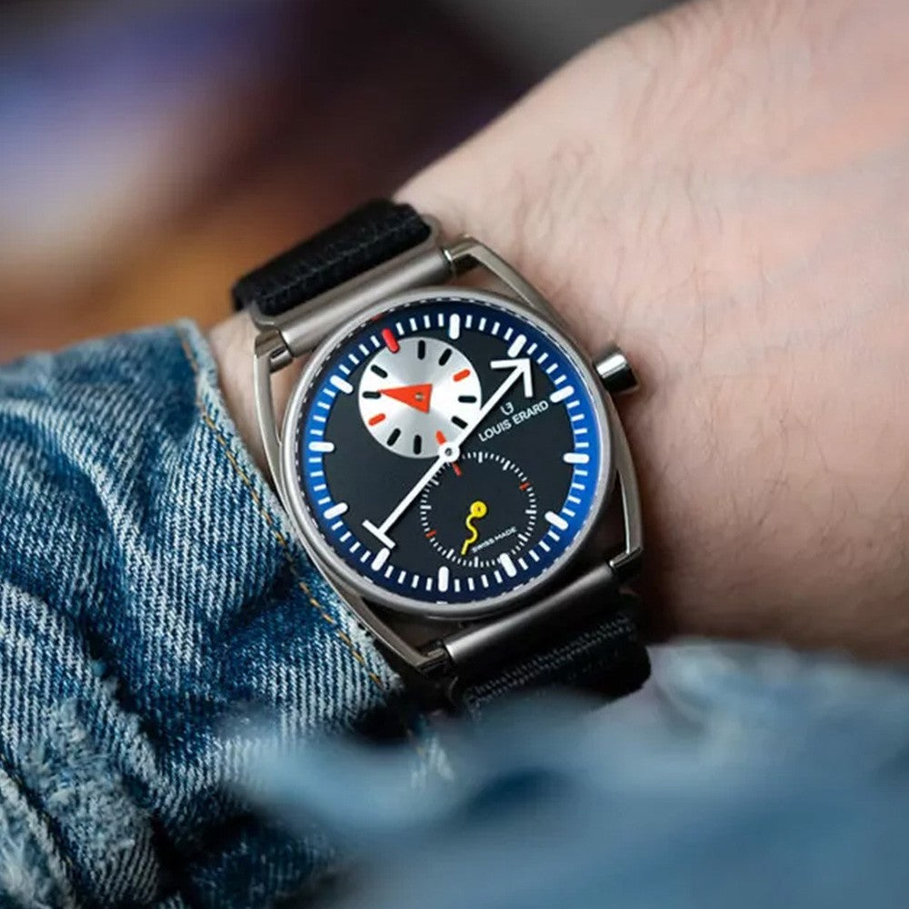 Louis Erard Le Régulateur Louis Erard x Alain Silberstein 40 mm 85358TT15BTT82