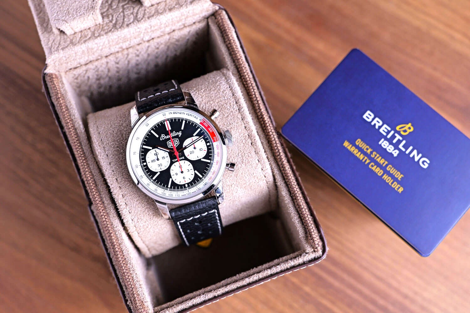 PRE-OWNED Breitling Top Time "Deus" AB0176