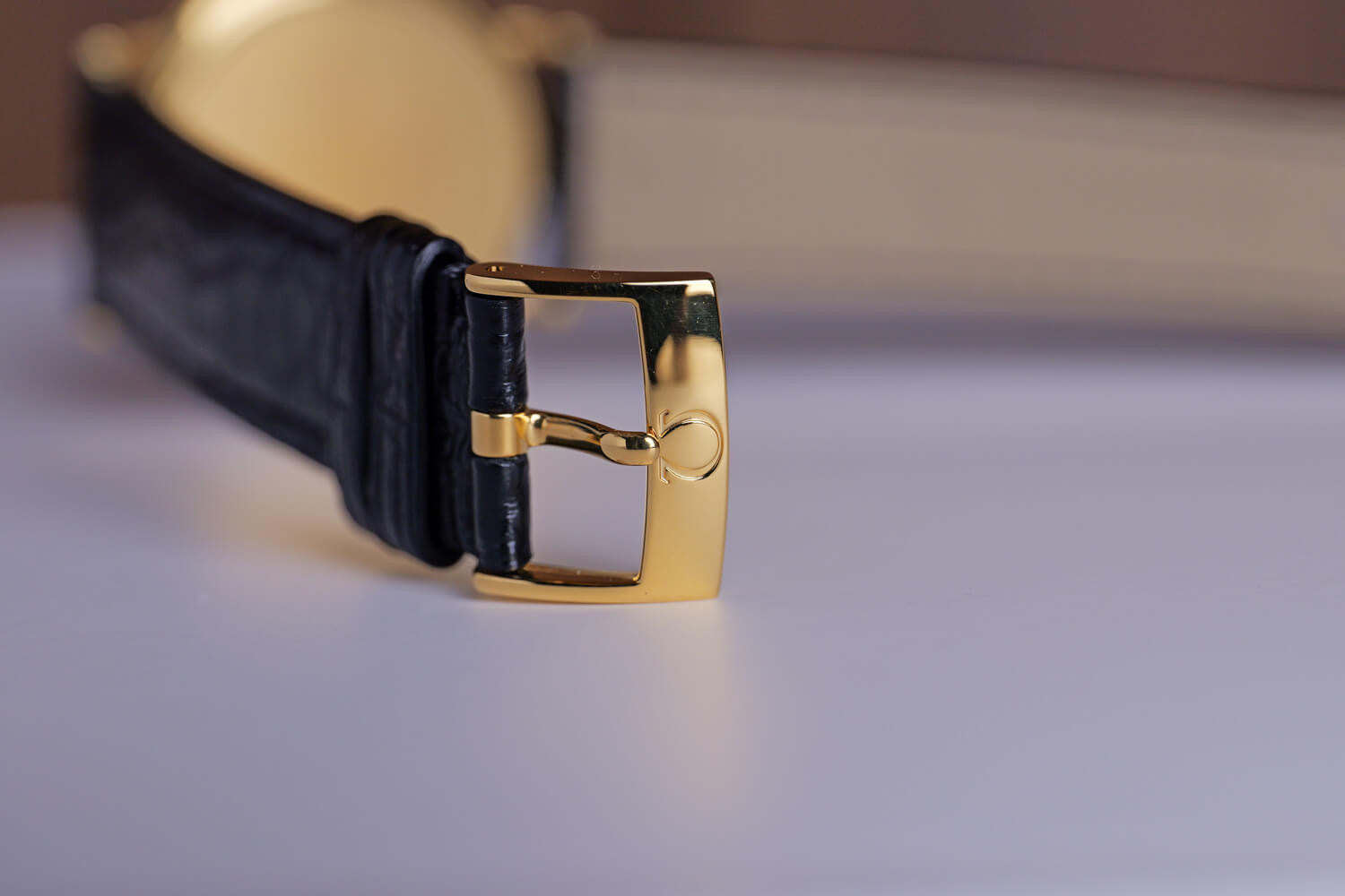 PRE-OWNED Omega De Ville 18k Gold 196.750