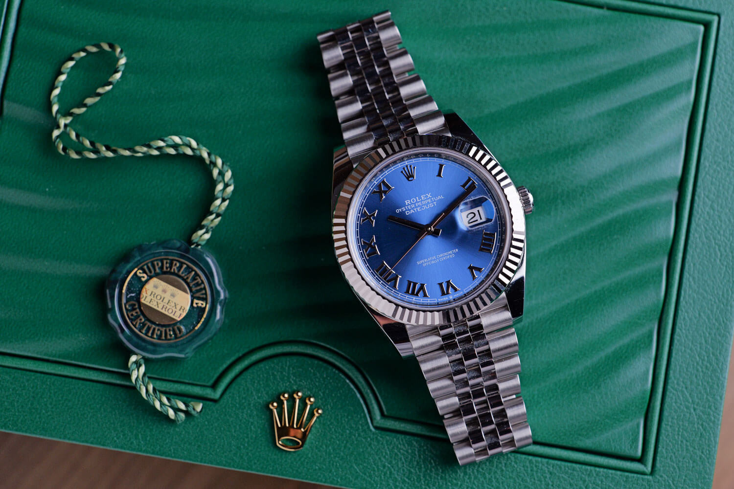 PRE-OWNED Rolex Datejust 41 126334