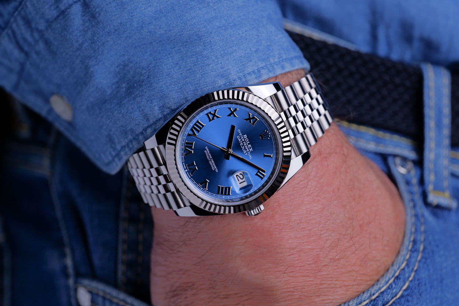PRE-OWNED Rolex Datejust 41 126334