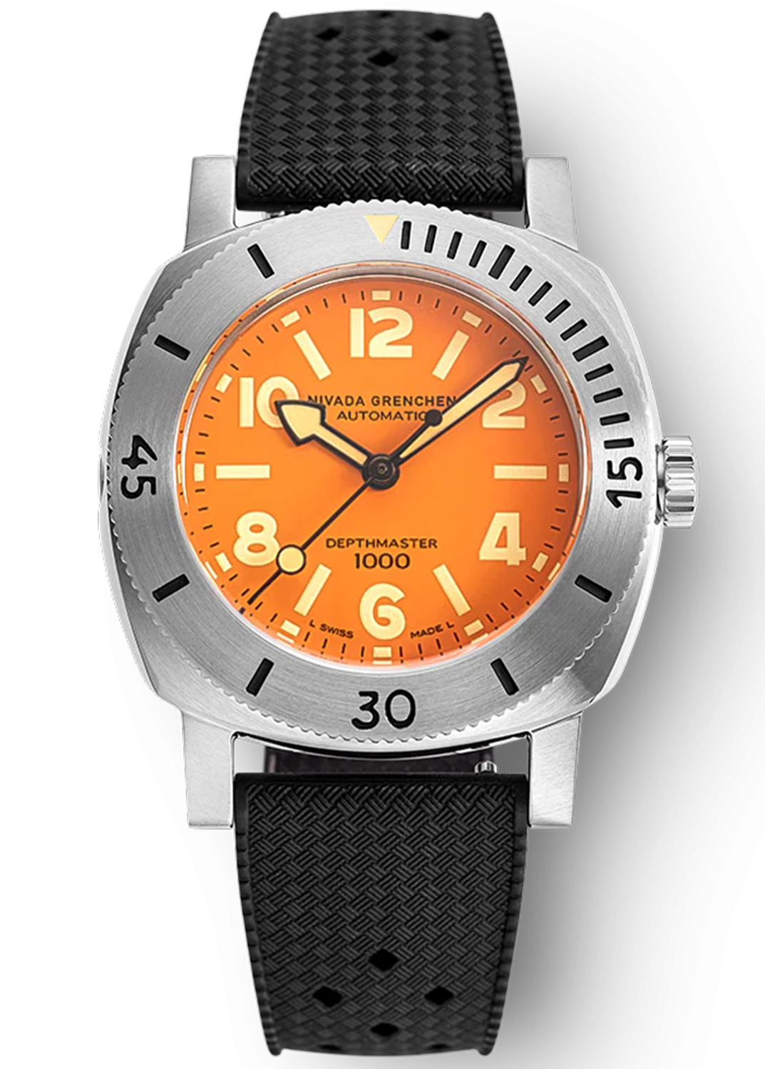 Nivada Grenchen Depthmaster Orange 14127A01