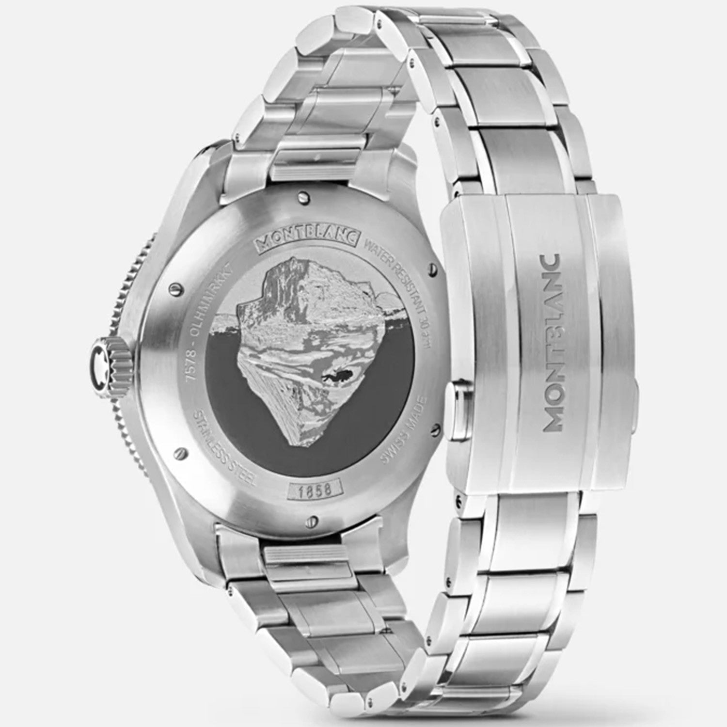 Montblanc 1858 Iced Sea Automatic Date MB130793