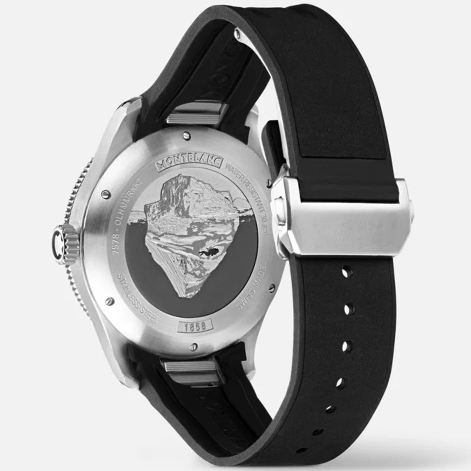 Montblanc 1858 Iced Sea Automatic Date MB129765