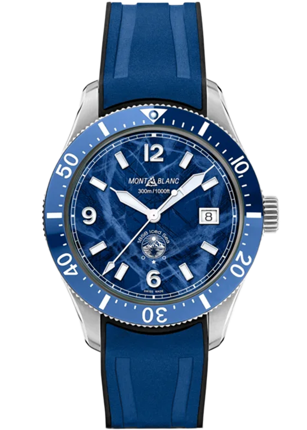 Montblanc 1858 Iced Sea Automatic Date MB129370