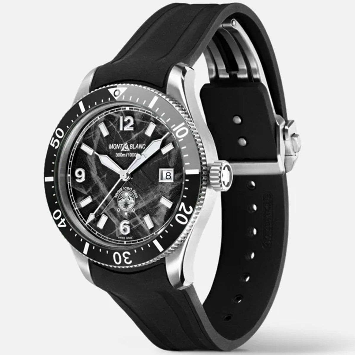 Montblanc 1858 Iced Sea Automatic Date MB129372