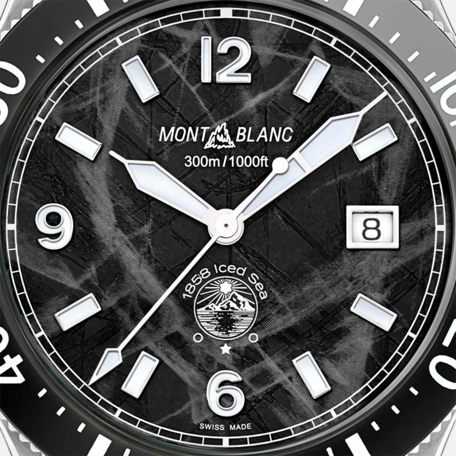 Montblanc 1858 Iced Sea Automatic Date MB129372