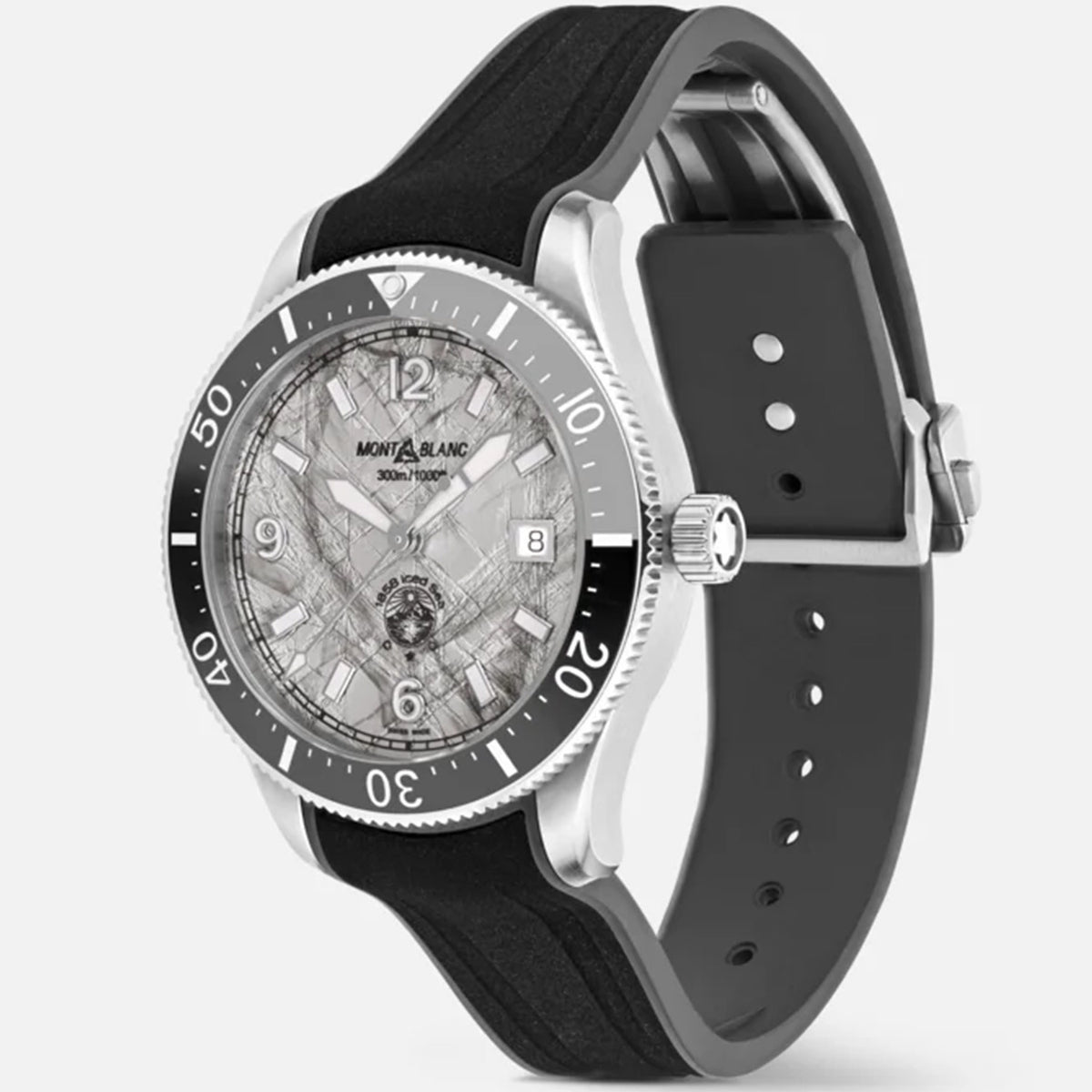 Montblanc 1858 Iced Sea Automatic Date MB130807