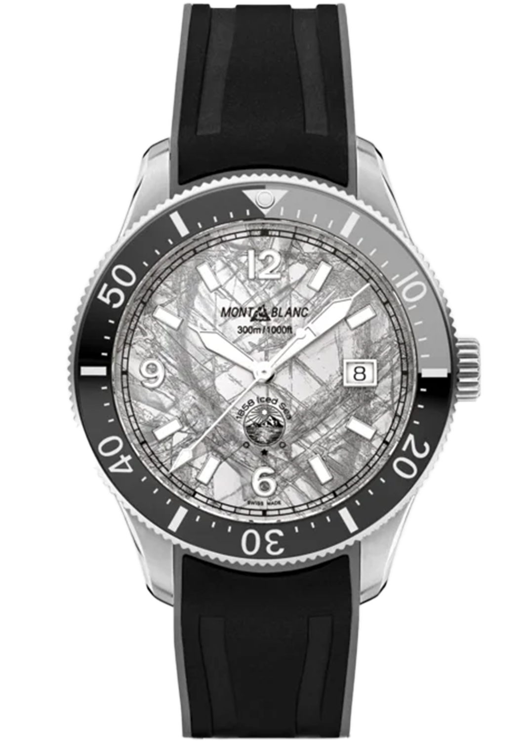 Montblanc 1858 Iced Sea Automatic Date MB130807