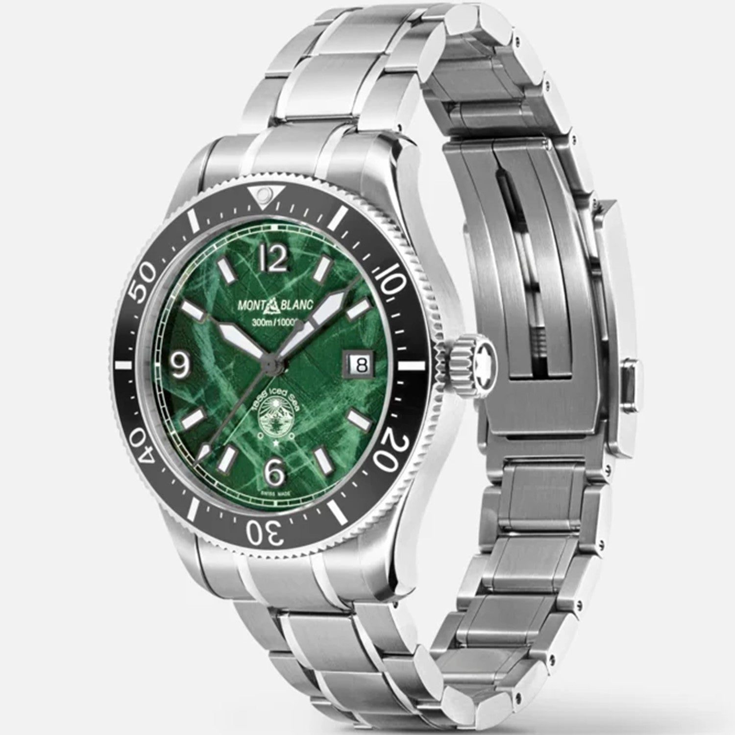Montblanc 1858 Iced Sea Automatic Date MB130810