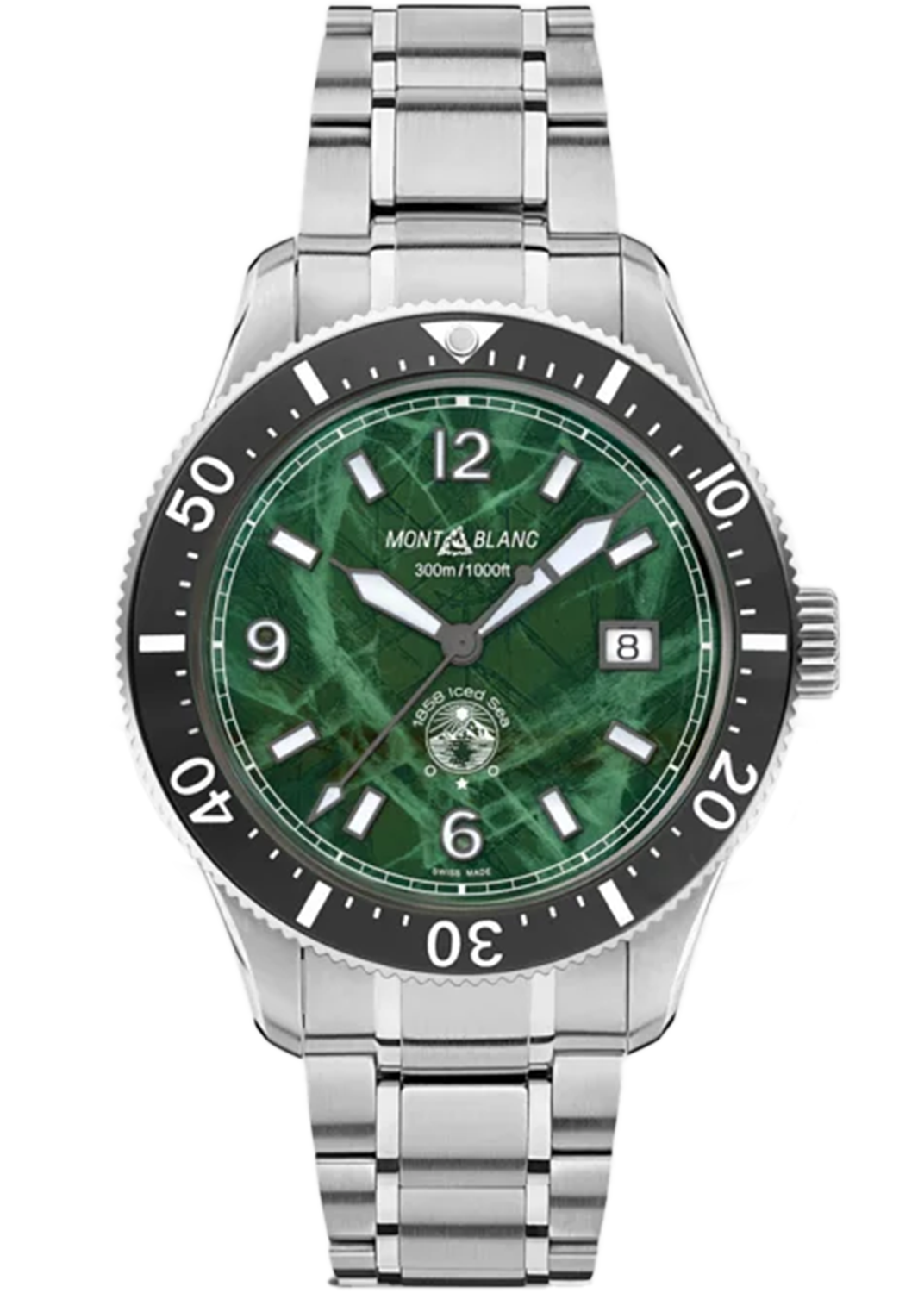 Montblanc 1858 Iced Sea Automatic Date MB130810