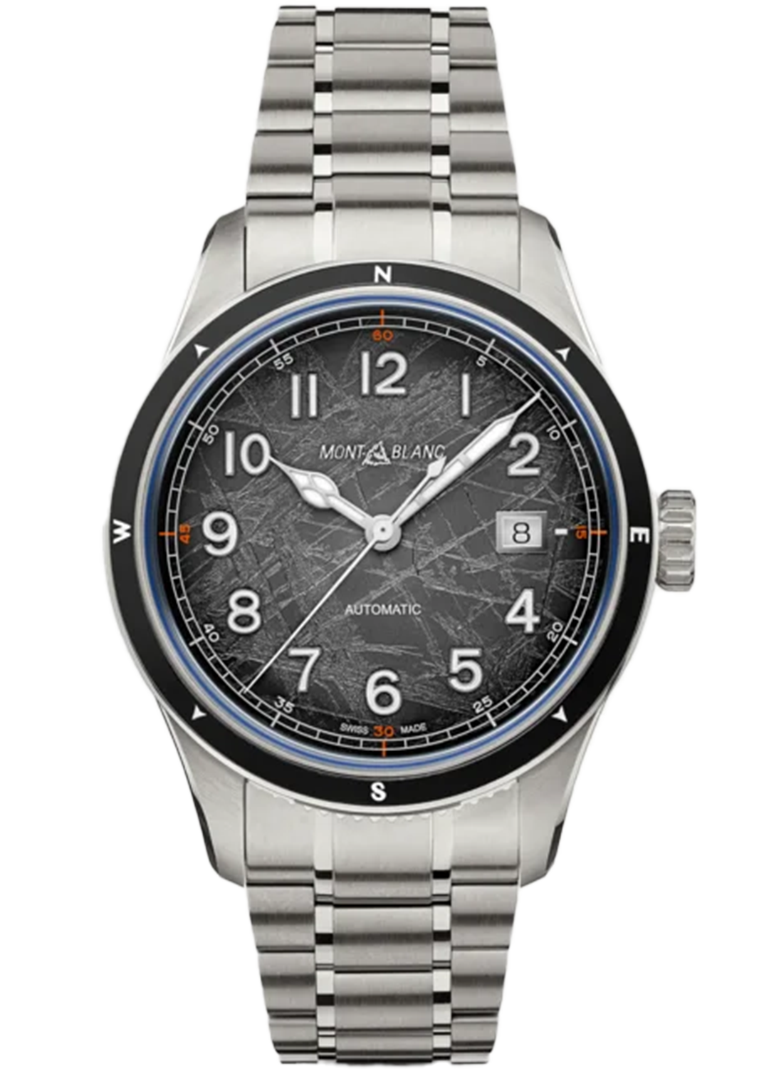 Montblanc 1858 Automatic Date 0 Oxygen The 8000 MB130984