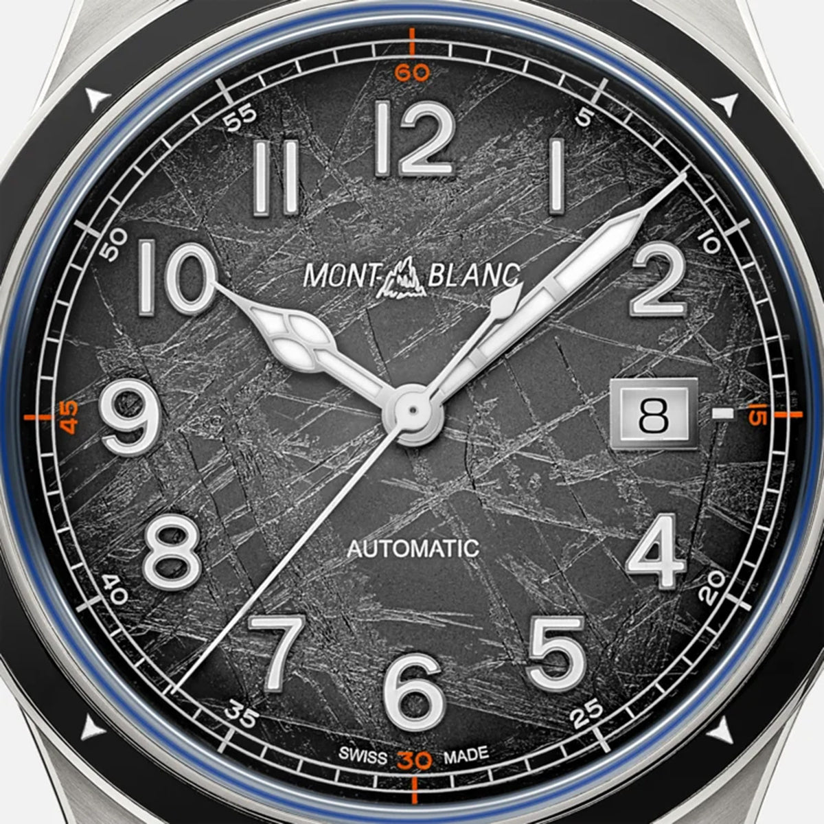 Montblanc 1858 Automatic Date 0 Oxygen The 8000 MB130984
