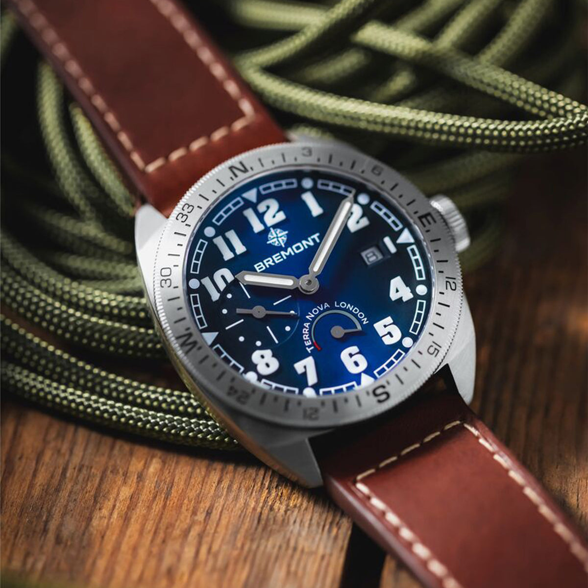 Bremont Terra Nova 40.5 Turning Bezel Power Reserve