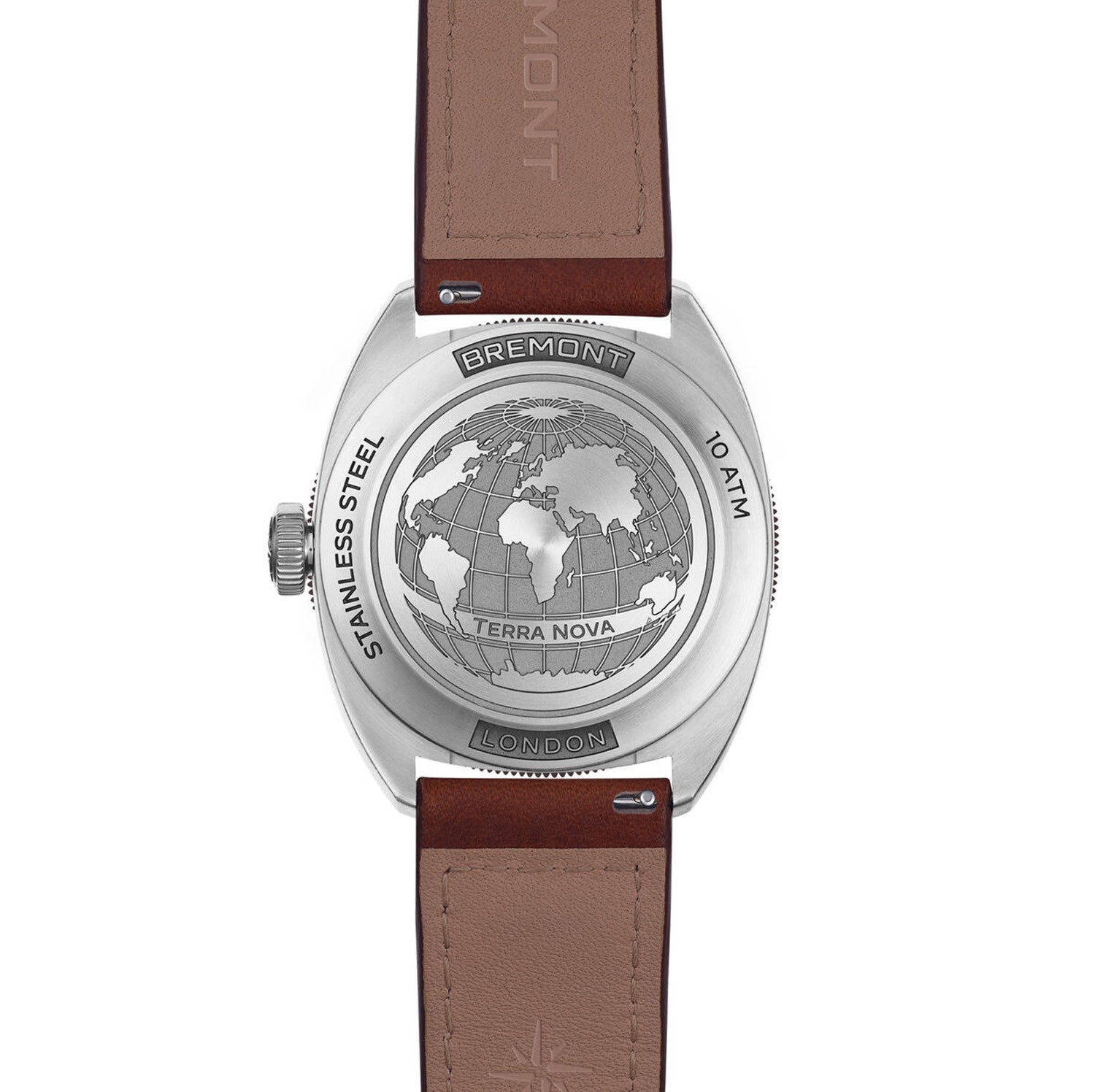 Bremont Terra Nova 40.5 Datum Grön & Läderrem