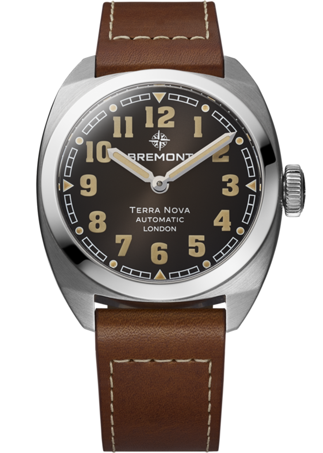 Bremont Terra Nova 38 Brown & Leather