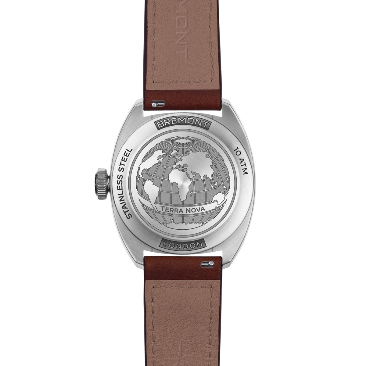 Bremont Terra Nova White & Brown Leather