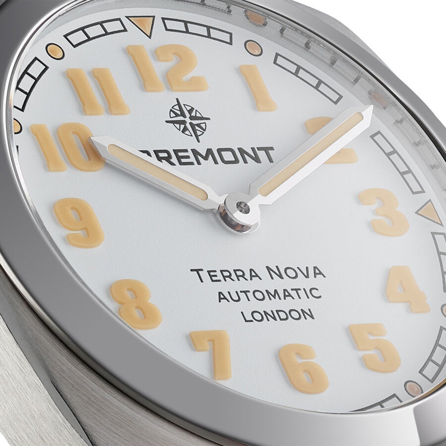 Bremont Terra Nova 38 Vit & Stållänk