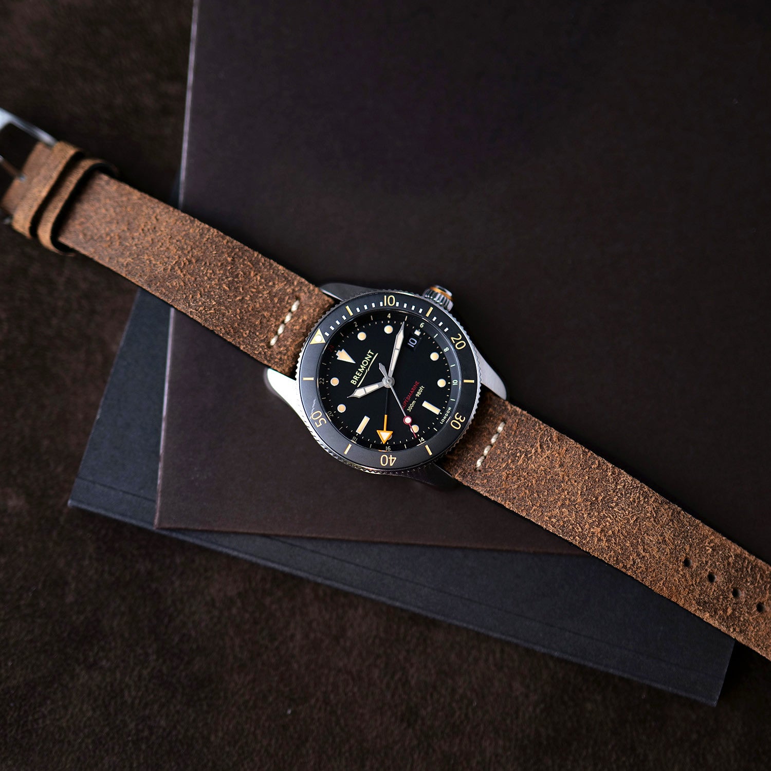 PRE-OWNED Bremont Supermarine S302 40mm S302-BK-R-S