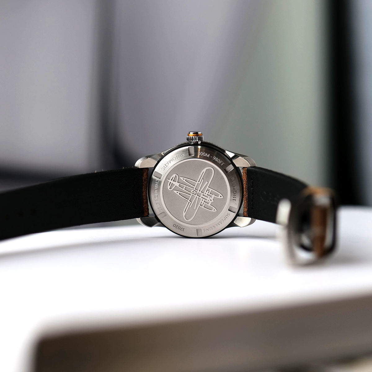 PRE-OWNED Bremont Supermarine S302 40mm S302-BK-R-S