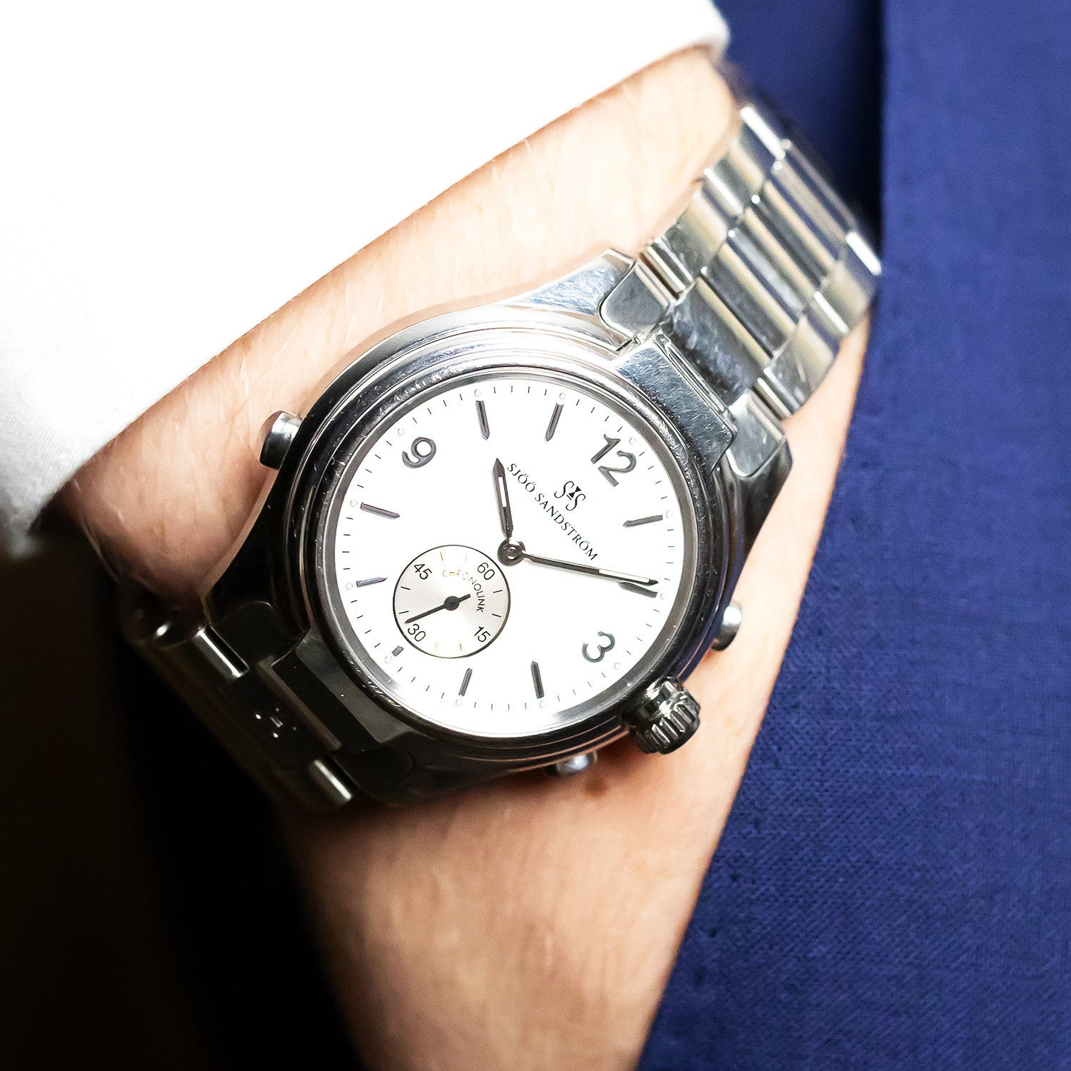 PRE-OWNED Sjöö Sandström Chronolink WT6202