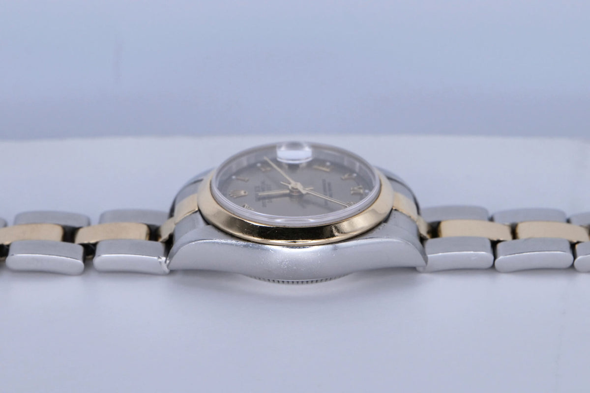 BEGAGNAD Rolex Lady Datejust 26 mm gult guld och stål 69163