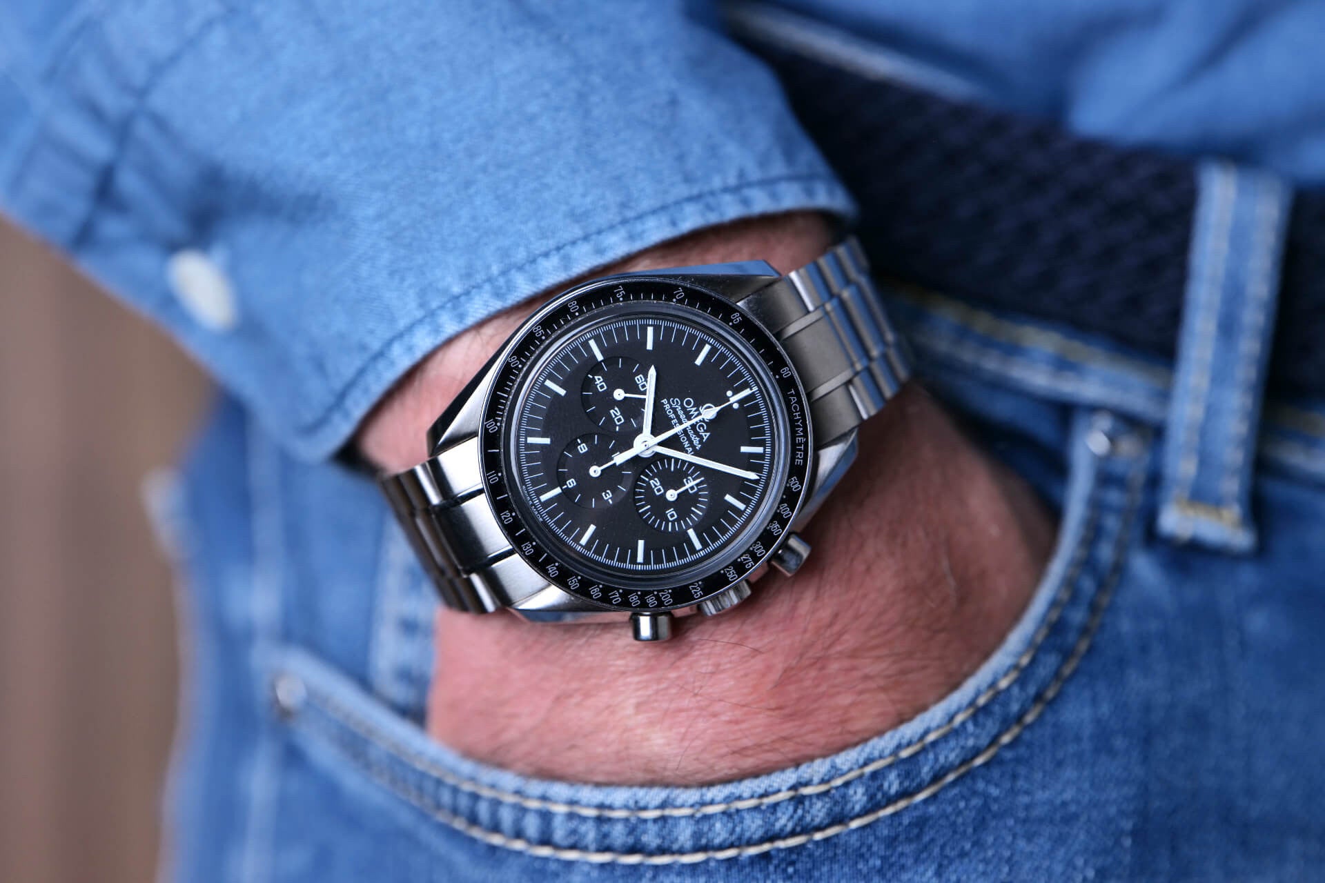 PRE-OWNED Omega Speedmaster Moonwatch 3573.50.00