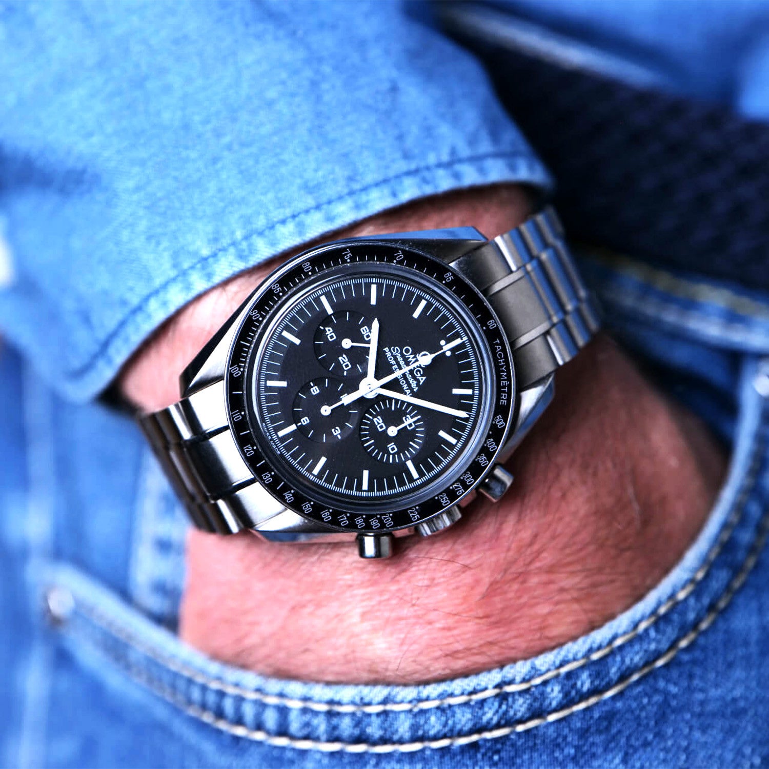 PRE-OWNED Omega Speedmaster Moonwatch 3573.50.00