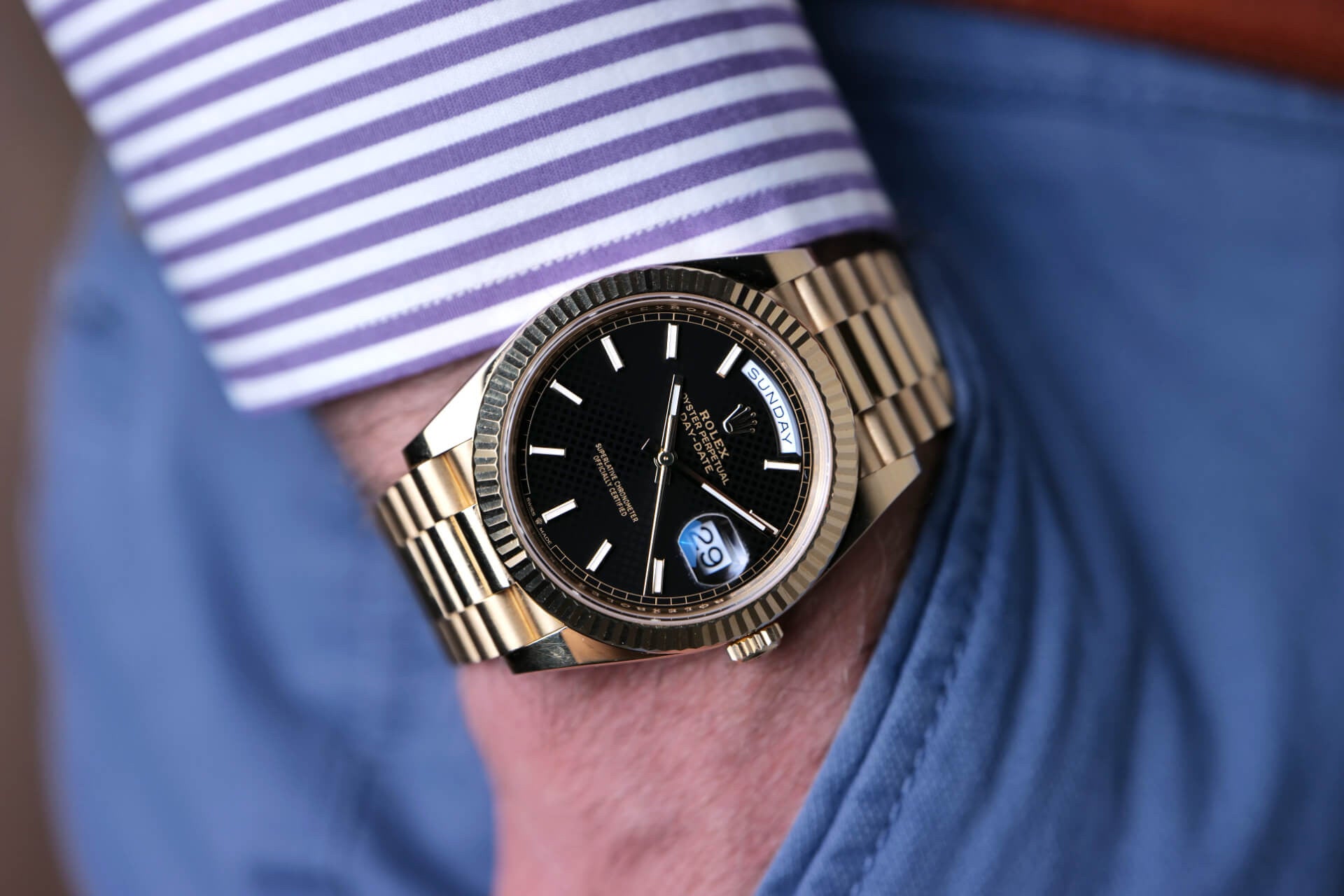 PRE-OWNED Rolex Day-Date 40 228238-0007