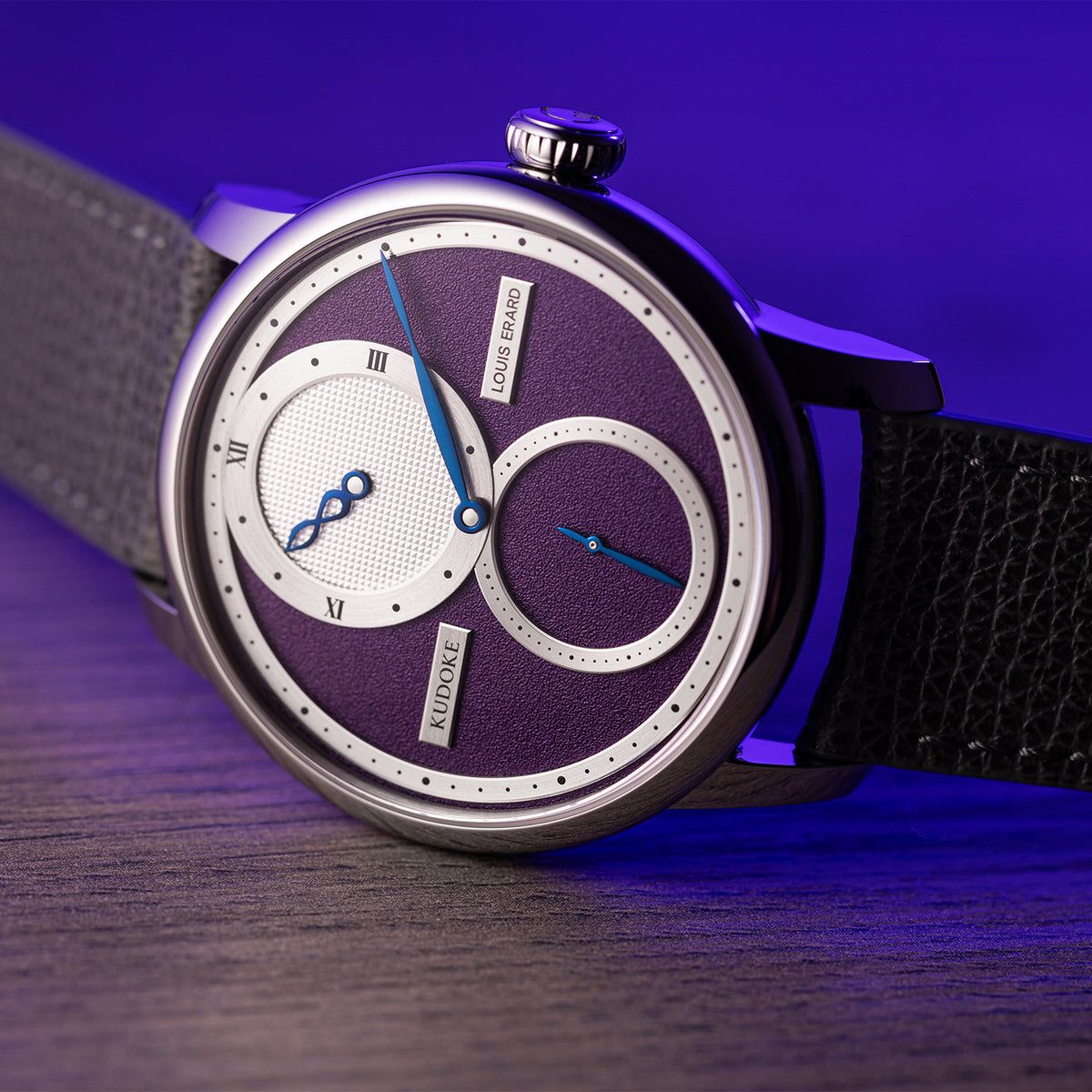 Louis Erard X Kudoke Le Régulateur Purple 85237AA46.BVA173