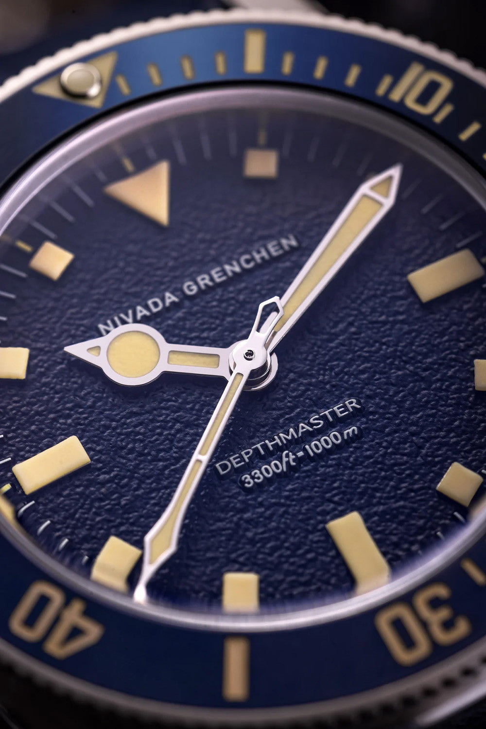 Nivada Grenchen Depthmaster Big Blue Limited Edition 14129A24
