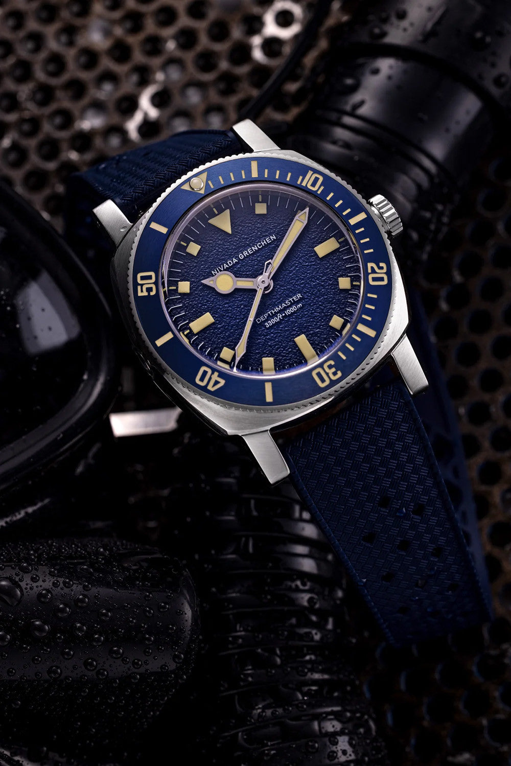 Nivada Grenchen Depthmaster Big Blue Limited Edition 14129A24