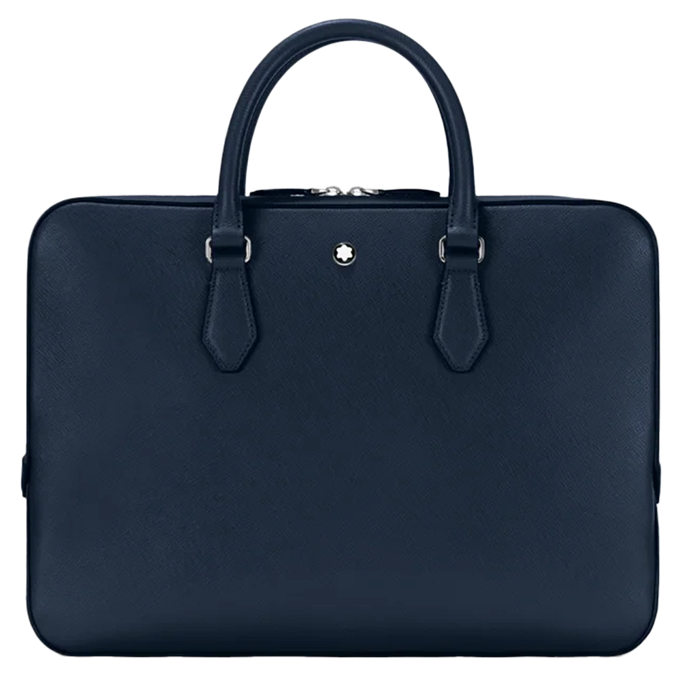 Montblanc Sartorial tunn dokumentväska BLÅ MB131715