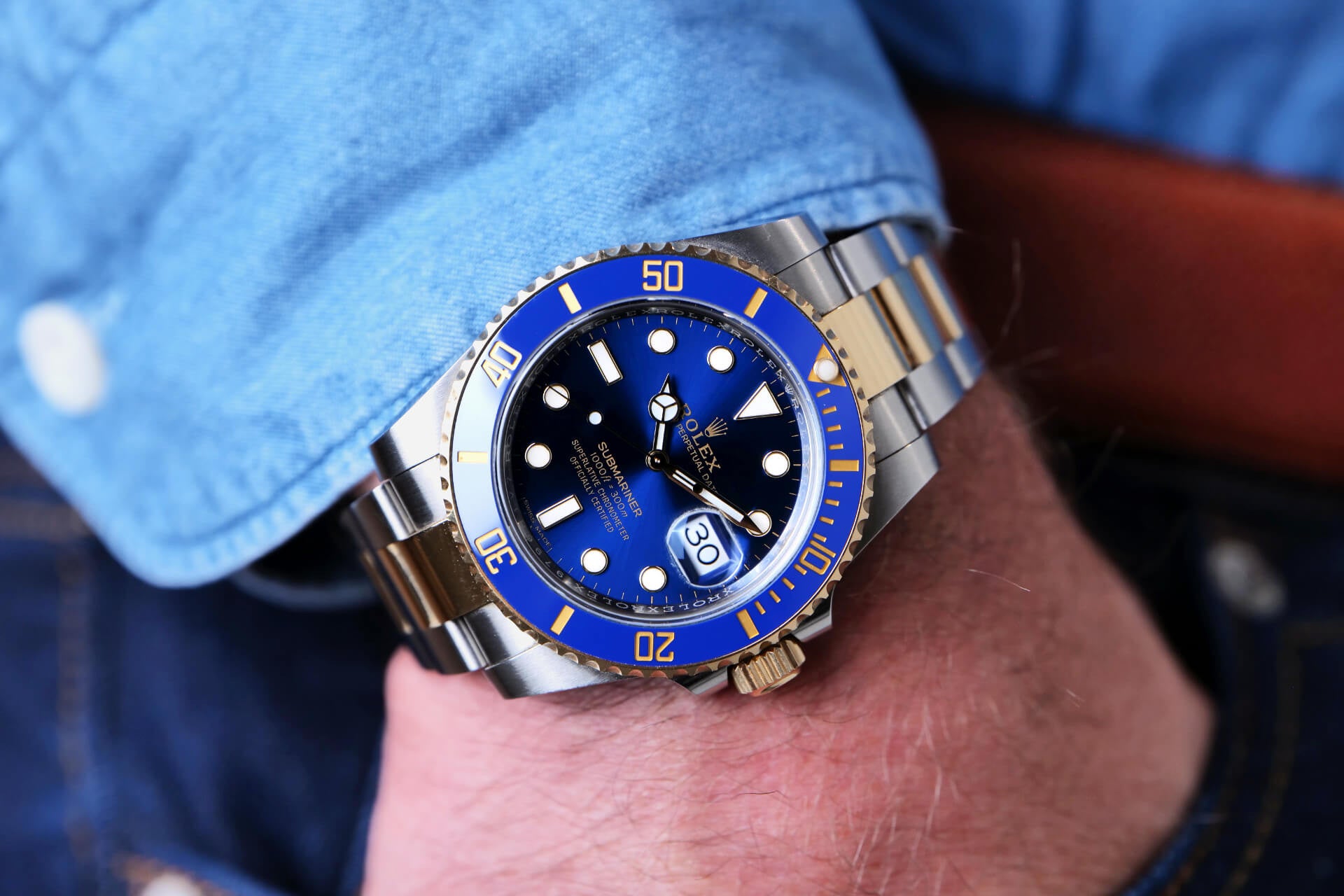 BEGAGNAD Rolex Oyster perpetual Date Submariner 116613LB