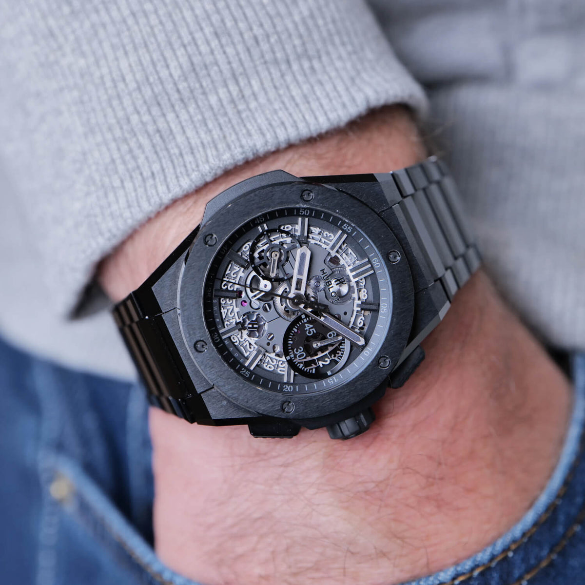 BEGAGNAD Hublot Big Bang Integral All Black 451.CX.1140.CX