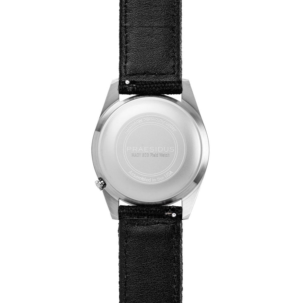 Praesidus Rec Spec White Popcorn Black Canvas Strap P-38-BTW-BCK1