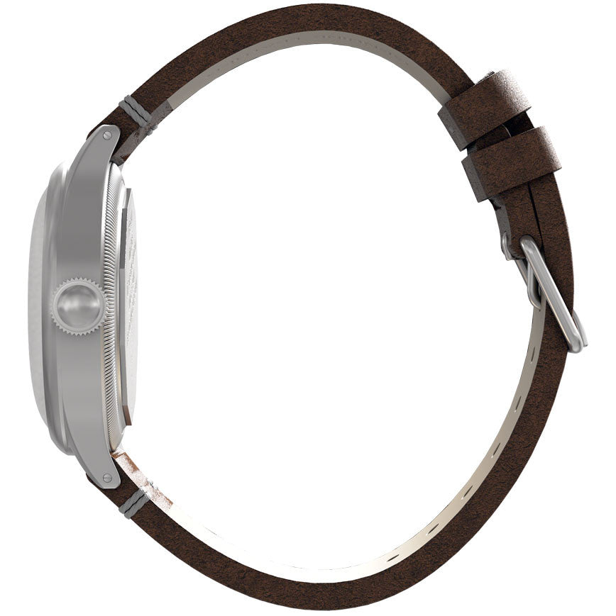Praesidus Service Watch Black & Leather 38Mm P-38-MB-C
