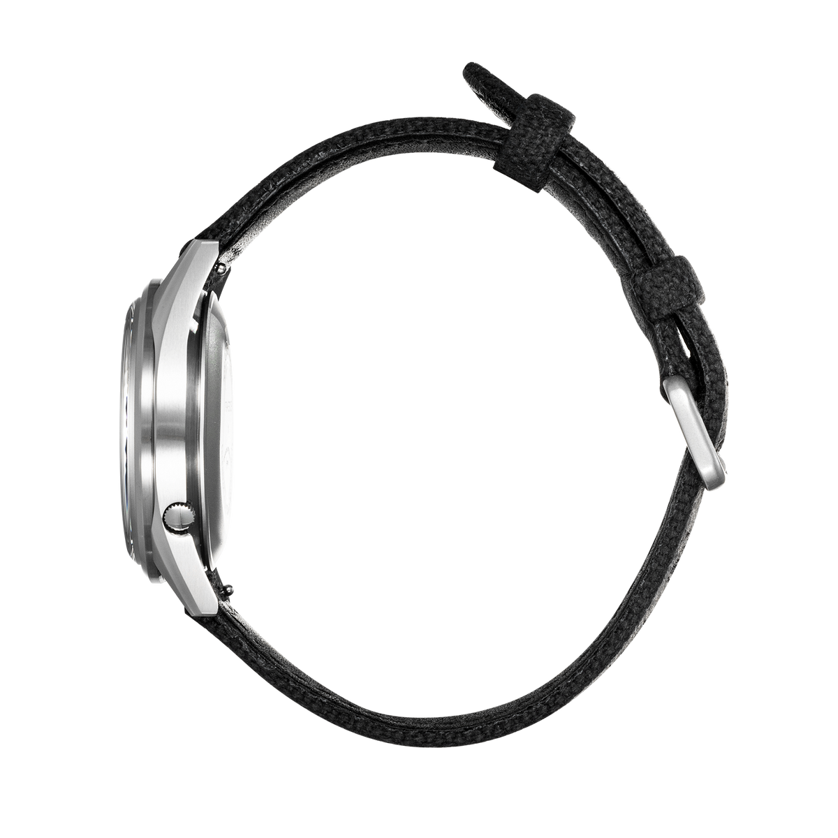 Praesidus Rec Spec White Sunray 38Mm Black Canvas Strap P-38-DTW-BCK1