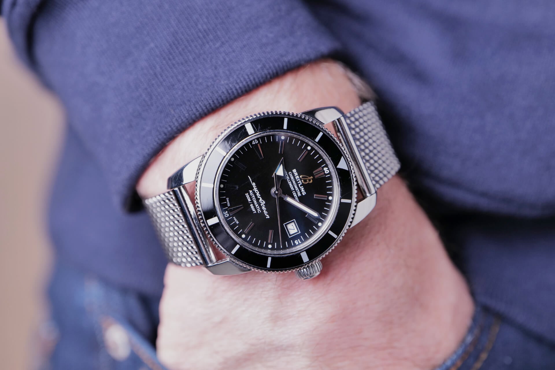 PRE-OWNED Breitling Superocean Heritage 42 A17321