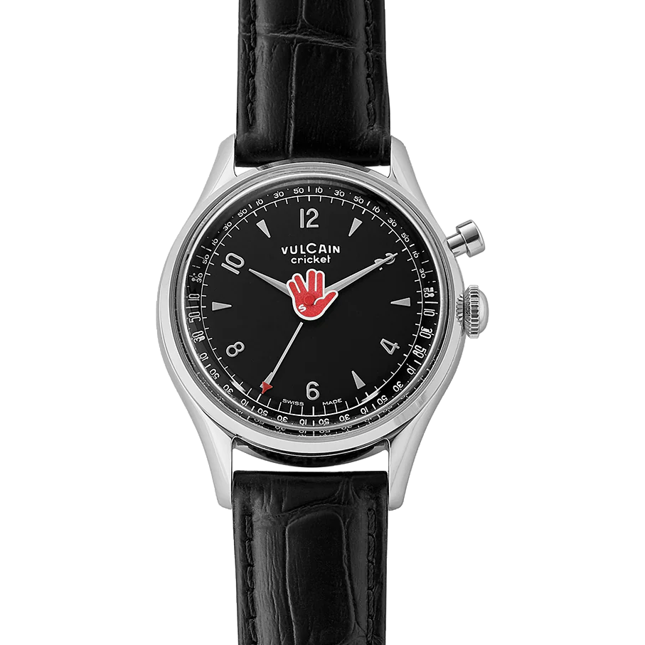 Vulcain Cricket Salute 39 mm - Röd 100168A95.BAN248