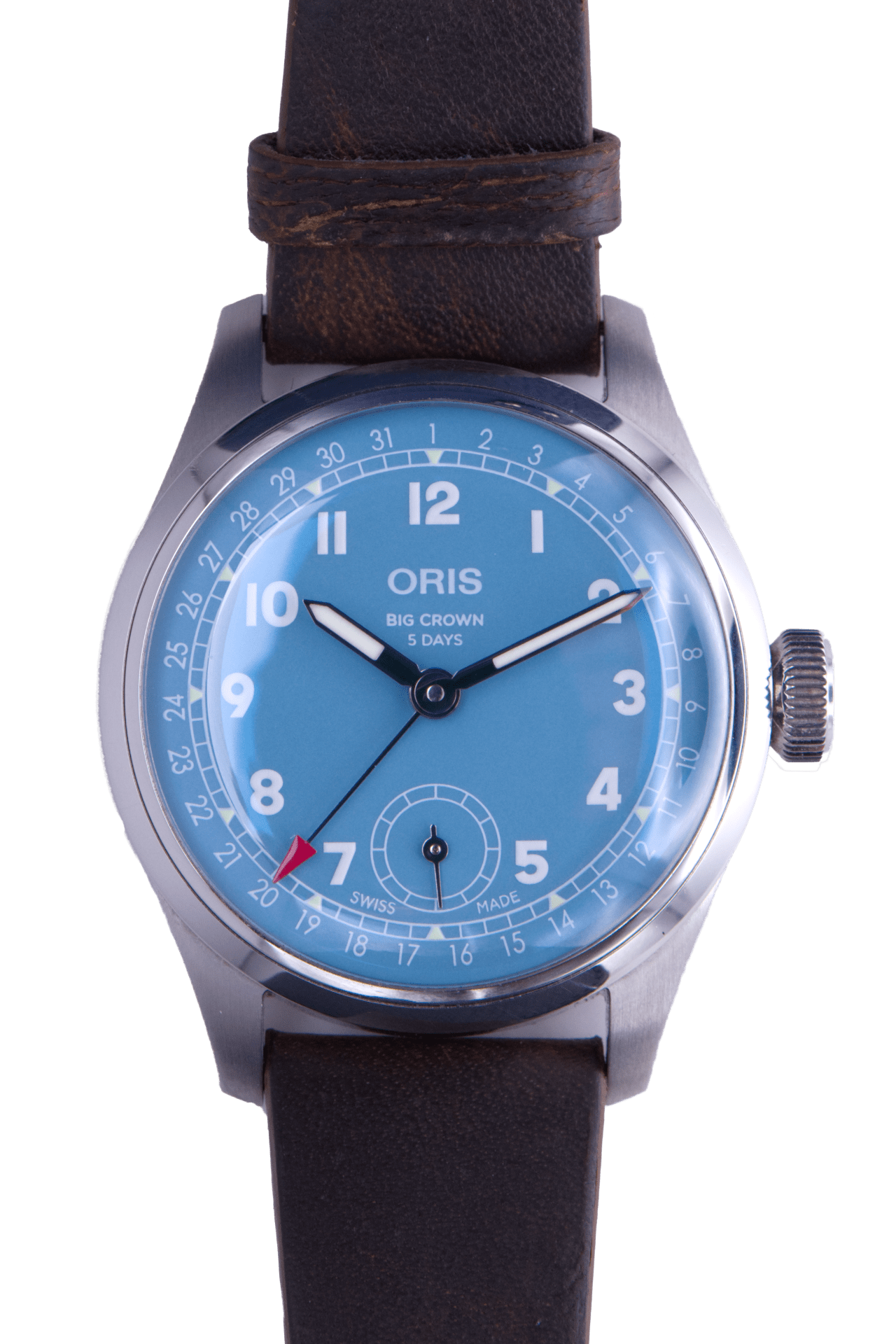 PRE-OWNED Oris Big Crown pointer Date 01 473 7786 4065-07 5 19 22FC