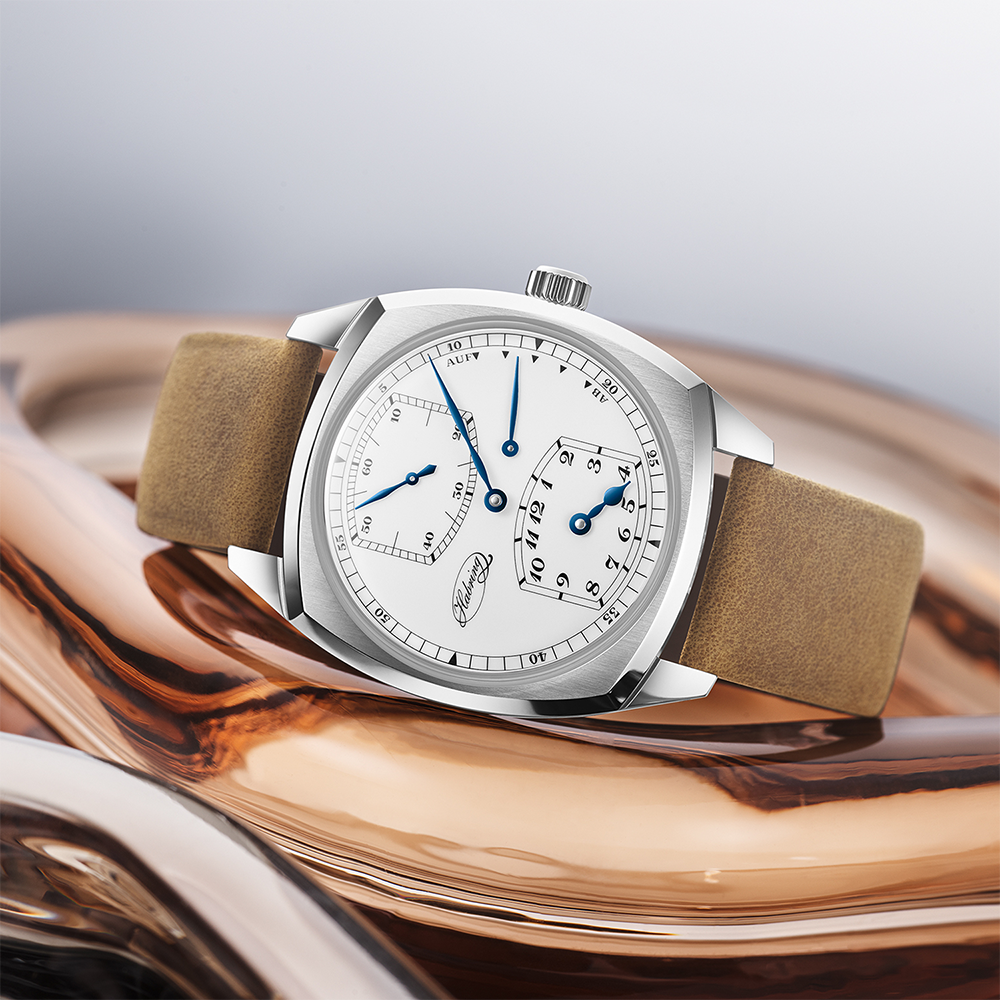 Habring2 Josef Regulator White & Leather HBR2JOSFWHT